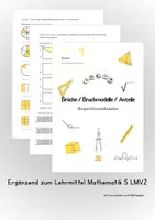 Vorschau - Arbeitsblätter - Repetitionsdossier 5.1 - Brüche / Bruchmodelle / Anteile - Deckblatt