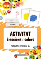 Voorbeeld - Activiteit over emoties en kleuren in het Catalaans - Voorblad