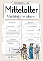 Vorschau - Unterrichtsreihen - Mittelalter - Forscherheft / Arbeitsheft (3./4. Klasse) - Deckblatt