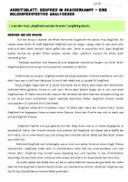 Vorschau - Arbeitsblätter - Siegfried und der Drache – Heldenperspektive analysieren - Seite 3