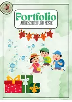 Vorschau - Arbeitsblätter - Portfolio Jahreszeiten und Feste - Deckblatt