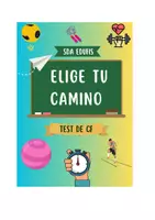 Vista previa - Unidades / Secuencias / Situaciones de Aprendizaje - Situación de aprendizaje: Elige tu camino - Portada