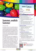 Vorschau - Stundenentwürfe - Sommer, endlich Sommer - Soundbellows - Deckblatt