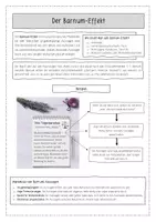 Vorschau - Arbeitsblätter - Der Barnum-Effekt Informationsblatt - Seite 1