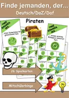 Vorschau - Unterrichtsreihen - XXL Materialpaket Mitschüler Bingo - Wortschatz Deutsch/DaZ/DaF (Ständig wachsend!) - Seite 1