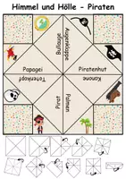 Vorschau - Spiele - Materialpaket - Schneiden Piraten - Feinmotorik - Wortschatz - Seite 2
