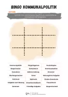 Vorschau - Arbeitsblätter - Bingo zur Kommunalpolitik - Seite 2