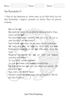 Vorschau - Arbeitsblätter - Deutsch: Buchstabeneinführung I Grundschrift - Seite 1