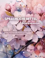 Vorschau - Arbeitsblätter - Sprachliche Mittel benennen - Deckblatt