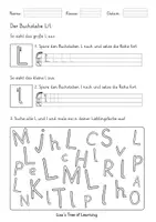 Vorschau - Arbeitsblätter - Deutsch: Buchstabeneinführung L Grundschrift - Seite 2