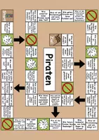 Vorschau - Spiele - Plauderbrettspiel Thema Piraten - DaZ/DaF, Deutsch - Seite 1