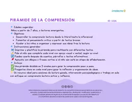 Vista previa - Hojas de trabajo - Pirámide de la comprensión - página 2