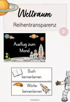 Vorschau - Arbeitsblätter - Ausflug zum Mond: Unterrichtsreihe (Kl. 1/2) - Seite 1