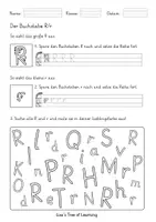 Vorschau - Arbeitsblätter - Deutsch: Buchstabeneinführung R Grundschrift - Seite 2