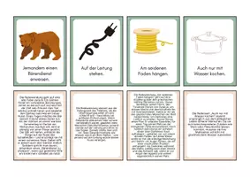 Vorschau - Spiele - Spiel: Redewendungen / Klasse 5-6 - Deckblatt