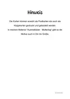 Vorschau - Mal- und Bastelvorlagen - Karten basteln - Muttertag - Seite 1
