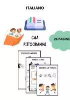 anteprima - Materiale di supporto/inclusione - LA FRASE IN CAA - Pagina 1