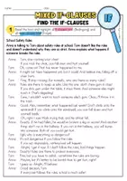 Vorschau - Arbeitsblätter - If-Sätze 0 - 3 | Arbeitsblatt| kostenlos | If-Clauses | Conditional | Grammar - Seite 1
