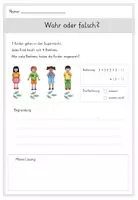 Vorschau - Unterrichtsreihen - Einführung 1x1, Station: Wahr oder falsch, von der Addition zur Multiplikation, Übung Einmaleins, Darstellungsvernetzung - Seite 2