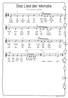 Vorschau - Stundenentwürfe - Das Lied der Monate, Noten, Bilder, Audios, etc. - Seite 3
