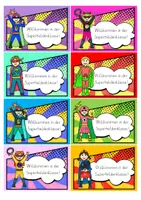 Vorschau - Aufgabenkarten - SUPERHELDENKLASSE | Mutmacherkärtchen, Lobkärtchen - Seite 3