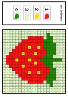 Vorschau - Arbeitsblätter - Materialpaket - Pixelkunst - Seite 3