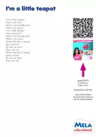 anteprima - Schede informative - I'm a little teapot - canzoni per bambini - Pagina 1