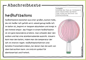 Vorschau - Arbeitsblätter - Abschreibkarten zur Groß- und Kleinschreibung Kunterbunt FrauCuppaTea - Seite 3