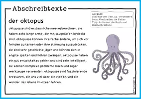 Vorschau - Arbeitsblätter - Abschreibkarten Meer zur Groß- und Kleinschreibung FrauCuppaTea - Seite 3