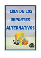 Vista previa - Unidades / Secuencias / Situaciones de Aprendizaje - SDA: Liga de los deportes alternativos. - Portada