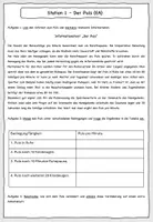 Vorschau - Stationenlernen - Station - Herz - Deckblatt