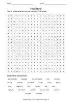 Vorschau - Quiz - Holiday Suchsel - Seite 1