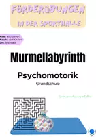 Vorschau - Spiele - Murmellabyrinth - Psychomotorik - Deckblatt