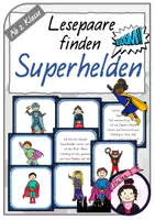 Vorschau - Arbeitsblätter - Lese-Paket | SUPERHELDEN - Seite 1