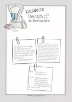 Vorschau - Fördermaterial/Inklusion - Zahlen und Zahlwörter von eins bis zehn Legekreis - Seite 1