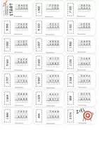 Vorschau - Spiele - Domino schriftliche Subtraktion ZR 10000 (mit Selbstkontrolle) - Seite 2