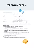Vorschau - Merkblätter - Feedback - Deckblatt