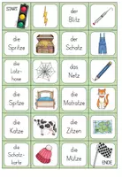 Vorschau - Spiele - FREEBIE: Domino - Wörter mit tz (1. Klasse) - Seite 2