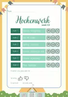 Voorbeeld - Hoekenwerk derde leerjaar - Voorblad