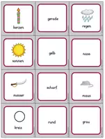 Vorschau - Stationenlernen - Memory® Zusammengesetzte Adjektive für Deutsch - Seite 2