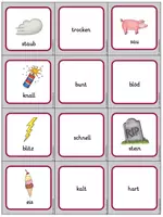 Vorschau - Stationenlernen - Memory® Zusammengesetzte Adjektive für Deutsch - Seite 3