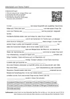 Vorschau - Arbeitsblätter - Arbeitsblätter zum Thema "Fabrik" + Lösung & MP3 + - Deckblatt