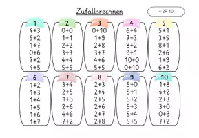 Vorschau - Spiele - Zufallsrechnen - Spielerisch die Grundrechenarten üben - Seite 2