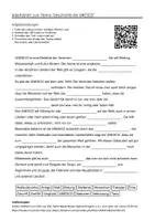 Vorschau - Arbeitsblätter - Arbeitsblätter zum Thema "Geschichte der UNESCO" + Lösung & MP3 + Mindmap + Infografik - Deckblatt