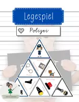 Vorschau - Unterrichtsreihen - Legespiel zum Thema Polizei DaZ - Deckblatt