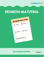 Vista previa - Para docentes: organización, planificación y formación - Template Reunión Matutina - página 1