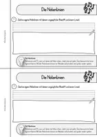 Vorschau - Arbeitsblätter - Notenlehre - Miniheft (Klasse 2+3) - Seite 3