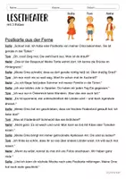 Vorschau - Arbeitsblätter - Lesetheater - Im Sommer - Seite 3