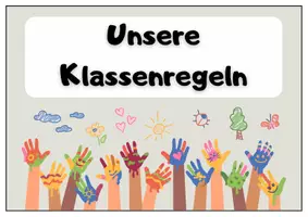 Vorschau - Poster - Unsere Klassenregeln (drei Farbausführungen) | Classroom Management, Klassenübergreifend - Seite 2
