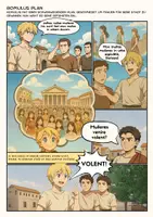 Vorschau - Arbeitsblätter - Grammatik Lateincomic: Romulus, Remus und das a-/e-Futur - Seite 1